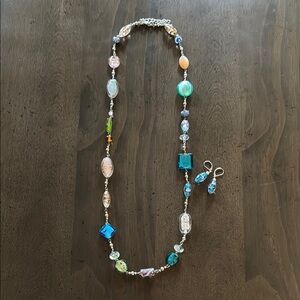 Premier Designs Venetian Necklace and Earrings Set